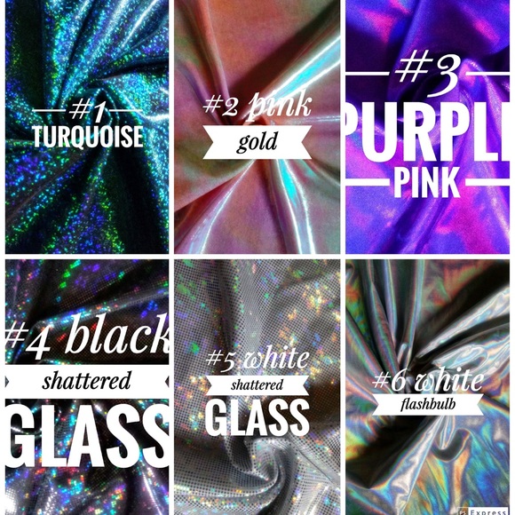 Iridescent holographic leggings - Picture 5 of 6